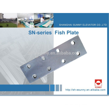 Hot Sale! Shanghai Sunny Elevator Parts Guide rail fishplate